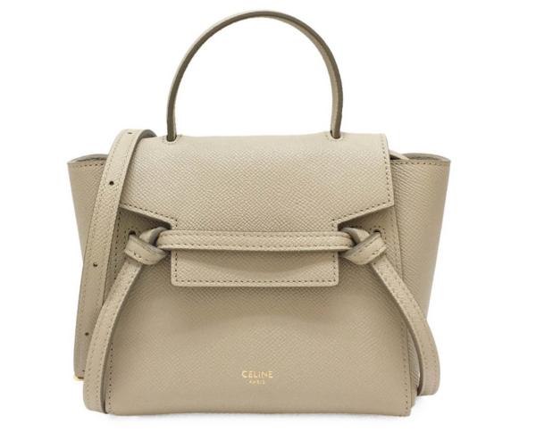 Túi Celine Pico Belt Bag In Grained Calfskin Light Taupe 194263ZVA-18LT