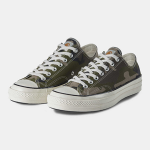 Giay Converse Carhartt WIP x Chuck 70 Low 'Green Camo' 165559C