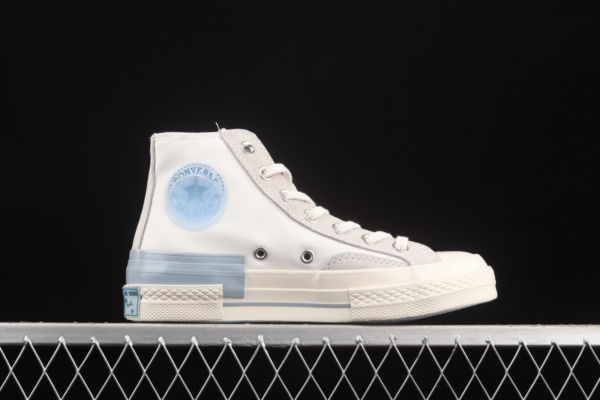 Giày Converse Chuck 70 High 'White Blue' 173100C - Hình ảnh 10