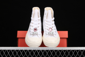 Giay Converse Chuck 70 Hi Taylor 'White Pink' 170621C