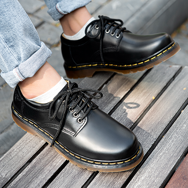Giày Dr. Martens 1461 Black Smooth Leather 11838002 - Authentic-Shoes