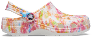 Dép Crocs Classic Tie-Dye Graphic Clog 'White Multicolor' 205453-83B