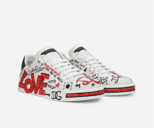 Giay Dolce & Gabbana Portofino 'Love' CS1558B7140HW3EK