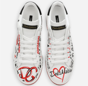 Giay Dolce & Gabbana Portofino 'Love' CS1558B7140HW3EK