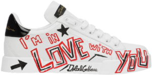 Giày Dolce & Gabbana Portofino 'Love' CS1558B7140HW3EK