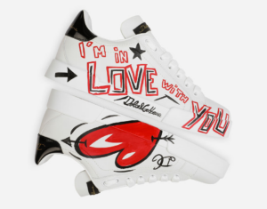 Giay Dolce & Gabbana Portofino Cuore 'Love' CS1558B7140HWNN3