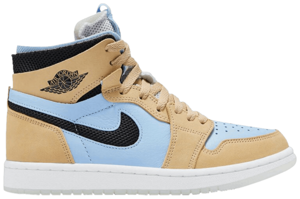 Giày Wmns Air Jordan 1 High Zoom Comfort High 'Psychic Blue Sesame' CT0979-400