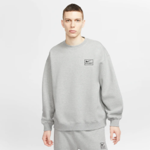 Ao Nike x Stussy Crew Fleece 'Grey' DO9337-063