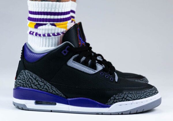 Giày Air Jordan 3 Retro 'Court Purple' CT8532-050 - Hình ảnh 6