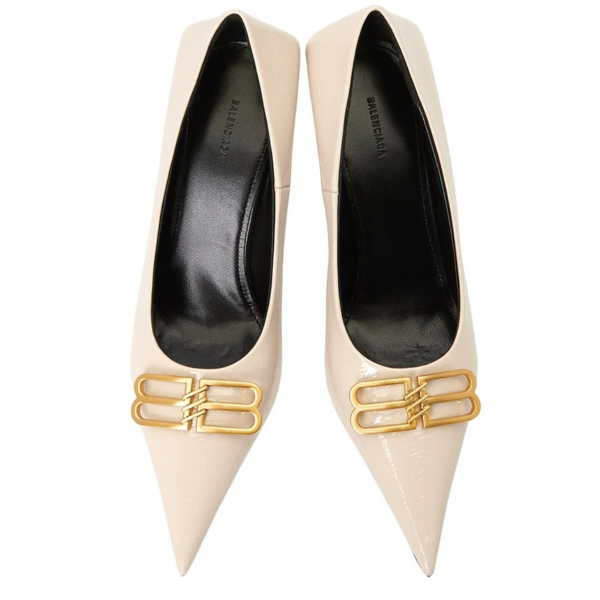 Giày Balenciaga Square Knife BB Pumps 'Beige' 719819-WBDU1-2080 - Hình ảnh 5