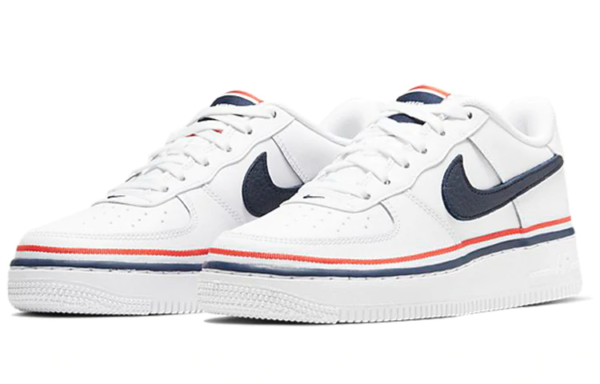 Giày Nike Air Force 1 LV8 1 GS 'White Concord' CW0984-100 - Hình ảnh 2