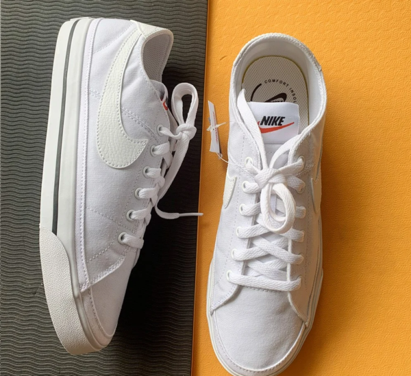 Giày Nike Court Legacy Canvas 'White' CW6539-100 - Hình ảnh 5