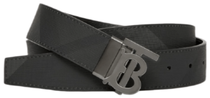 That Lung Burberry Check and Smooth Leather 'Navy' 80653391