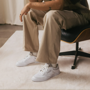 Alternative view of Giày Reebok Eames Office x Club C 85 'Monotone Pack White' GY1066