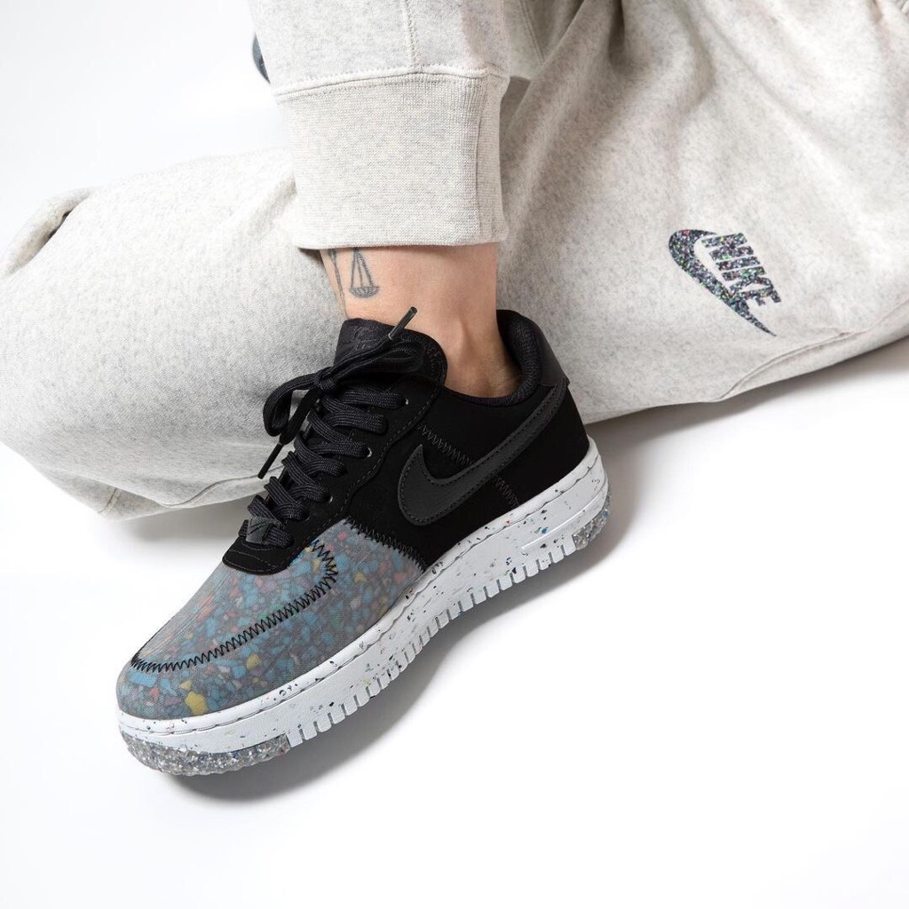 Nike Air Force1 Crater Black Photon Dust