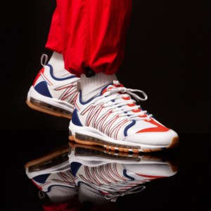 Alternative view of Giày Nike CLOT x Air Max 97 Haven 'Royal Red' AO2134-101