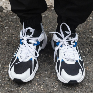 Alternative view of Giày Reebok Royal Turbo Impulse 'Black White Blue' EH3464