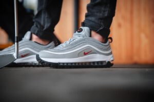 Alternative view of Giày Golf Nike Air Max 97 Golf 'Silver Bullet' CI7538-001