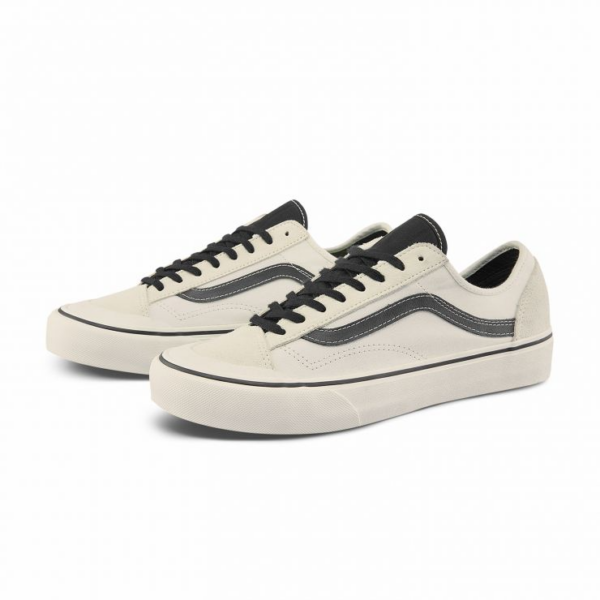 Giày Vans Style 36 SK8 SF 'White Black Strips' VN0A3MVLXGL - Hình ảnh 2