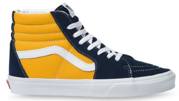 Giày Vans Sk8-Hi 'Navy Yellow' VN0A32QG4PL