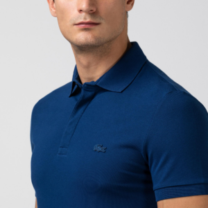 Ao Lacoste Paris Polo Shirt Regular Fit 'Blue' PH5522-HBM