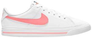 Giày Nike Court Legacy GS 'White Sunset Pulse' DA5380-103