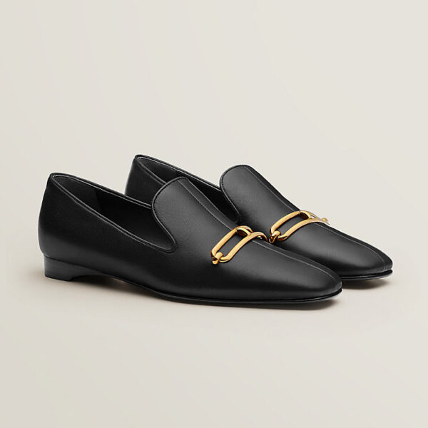 Giày Hermes Dalhia Loafer 'Noir' H212033Z-02360 - Hình ảnh 3