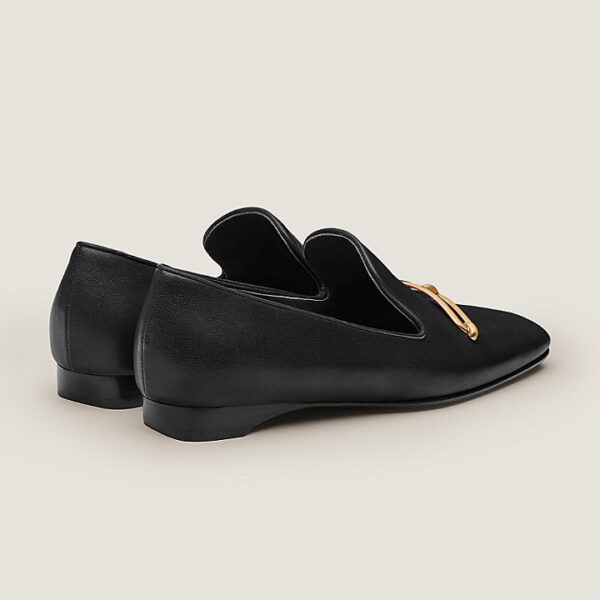 Giày Hermes Dalhia Loafer 'Noir' H212033Z-02360 - Hình ảnh 4