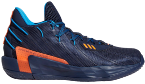 Giày Adidas Dame 7 Lights Out 'Dark Blue' FZ1103