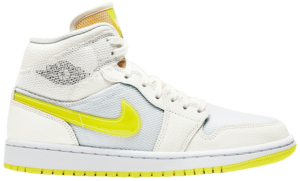 Giày Nike Wmns Air Jordan 1 Mid SE 'Voltage Yellow' DB2822-107