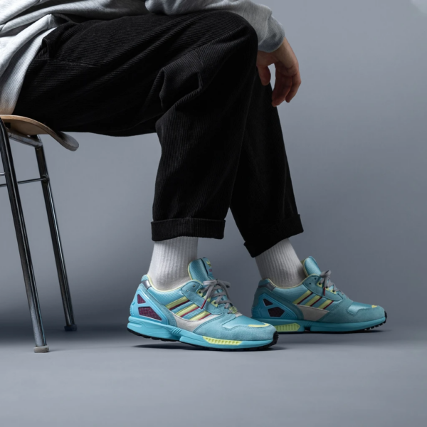 Giày Adidas ZX 8000 Light Blue FY3593 - Hình ảnh 3