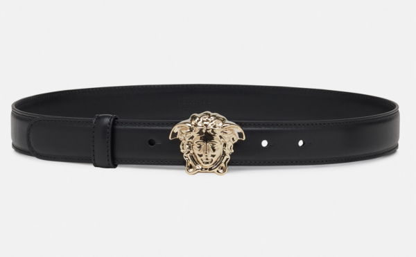 Thắt Lưng Versace La Medusa Leather Belt DVT2-DCDD442-D41OC - Hình ảnh 3