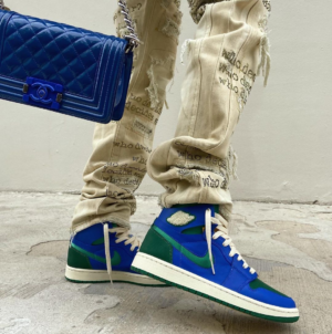 Alternative view of Giày Nike Aleali May x Wmns Air Jordan 1 High Zoom Comfort 'Califia' DJ1199-400