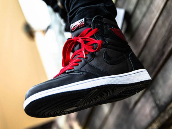 Giày Nike Air Jordan 1 Retro High OG 'Black Gym Red' 555088-060 - Hình ảnh 5