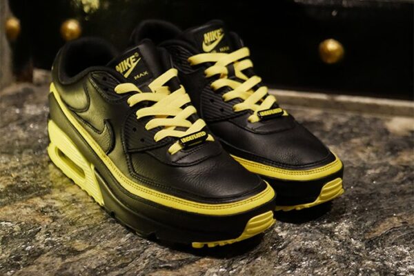 Giày Nike Undefeated x Air Max 90 'Black Optic Yellow' CJ7197-001 - Hình ảnh 5