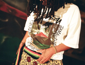 Ao Stussy x Denim Tears Farmers Blvd Tee 'White'