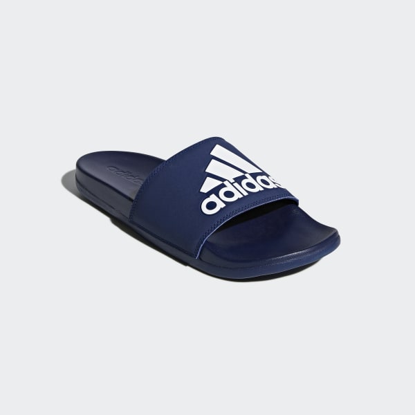 Dép Adidas Adilette Comfort Slides Blue B44870 - Hình ảnh 2