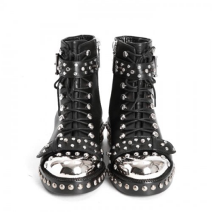Alternative view of Giày Alexander McQueen Oversized Sneaker Boots 470601 WHPP 01000