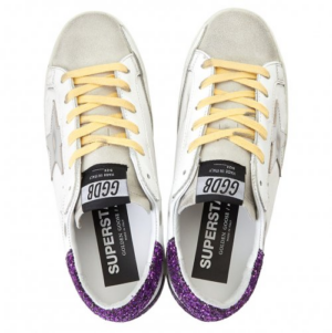 Alternative view of Giày Golden Goose Superstar 'Purple Glitter' GWF00102-F000251-10256