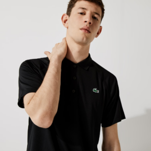 Ao Lacost Sport Breathable Interlock Polo 'Black' DH3201-11-031