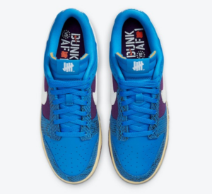 Giay Nike Dunk Low Undefeated 5 On It Dunk Vs AF1 'Blue' DH6508-400