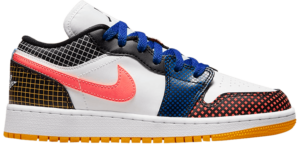 Giày Nike Air Jordan 1 Low MMD BG 'Multi Grid' DH7547-100