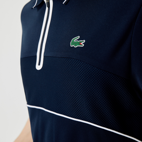 Áo Lacoste Breathable Resistant Tennis Polo Shirt DH9658-525 - Hình ảnh 3