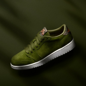 Alternative view of Giày Nike Air Jordan 1 Retro Low NS BG 'Legion Green' 919705-330