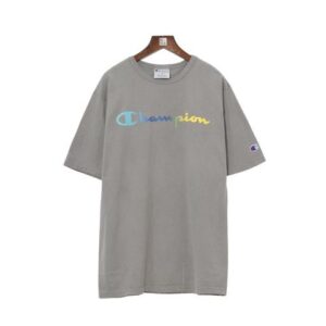 Áo Champion Gradient Script Logo T Shirt Concrete