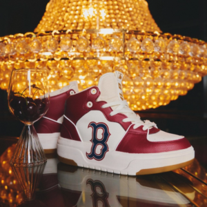 Giay MLB Chunky Liner High New York Yankees 'Red' 3ASXCB12N-43WIS