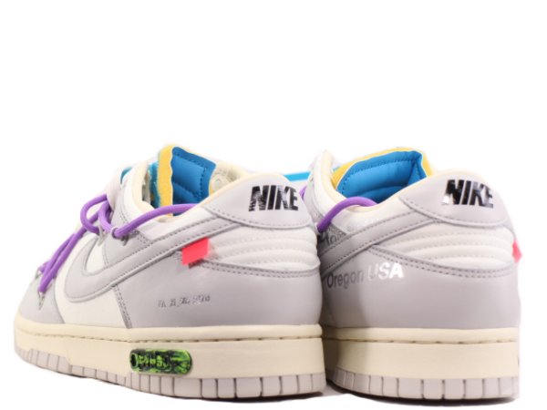 Giày Nike Off-White x Dunk Low 'Lot 47 Of 50' DM1602-125 - Hình ảnh 6