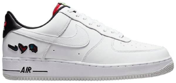 Giày Nike Air Force 1 '07 LV8 3 'Peace Love Nike' DM8148-100