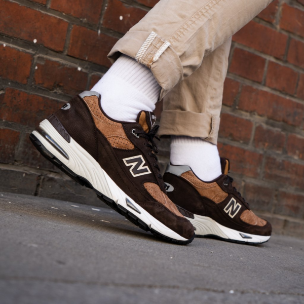 Giày New Balance 991 'Brown' M991DBT - Hình ảnh 4