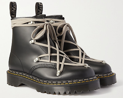 Giày Dr. Martens Rick Owens x 1460 Bex Leather Boot 'Black